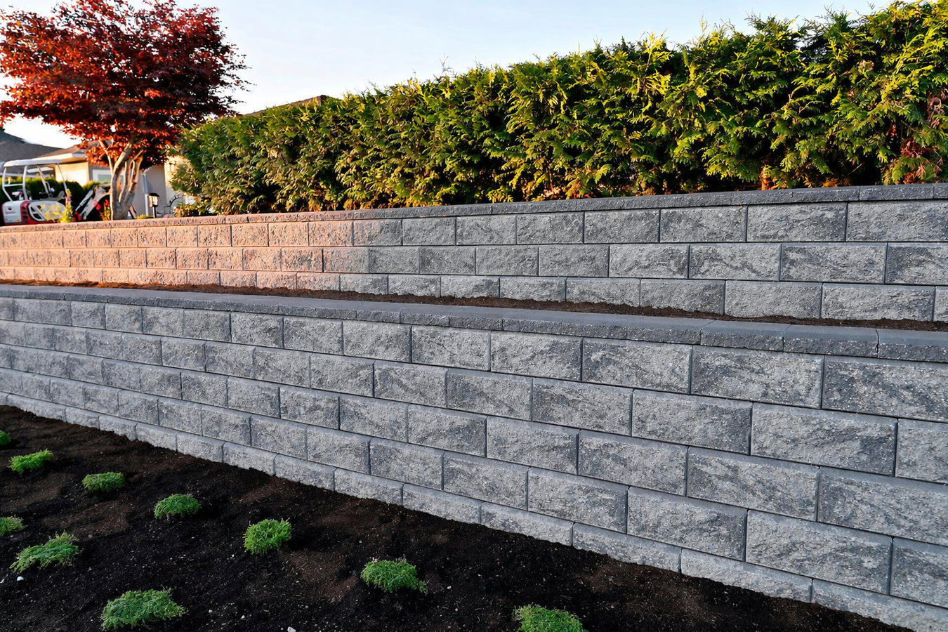 Concrete retaining walls in Grover Beach, CA